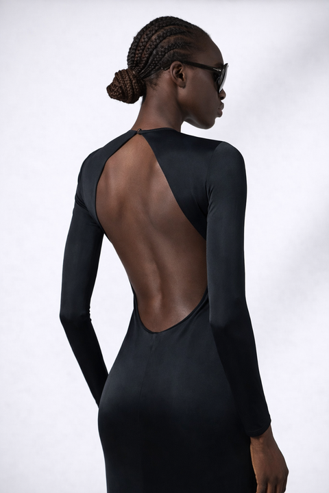 Robe dos nu élégante