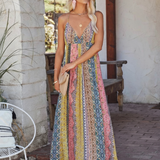 Robe dos nu évasée