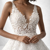 Robe de mariée dos nu princesse