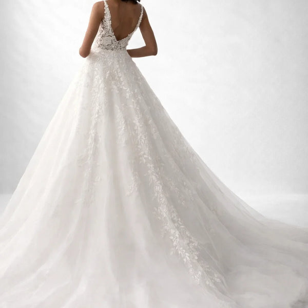 Robe de mariée dos nu princesse Ivoire / 32