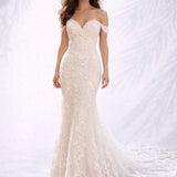 Robe de mariée dos nu sirène