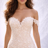 Robe de mariée dos nu sirène