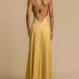 Robe dos nu bretelles croisées