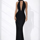 Robe dos nu de soirée longue