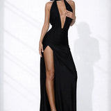 Robe dos nu de soirée longue