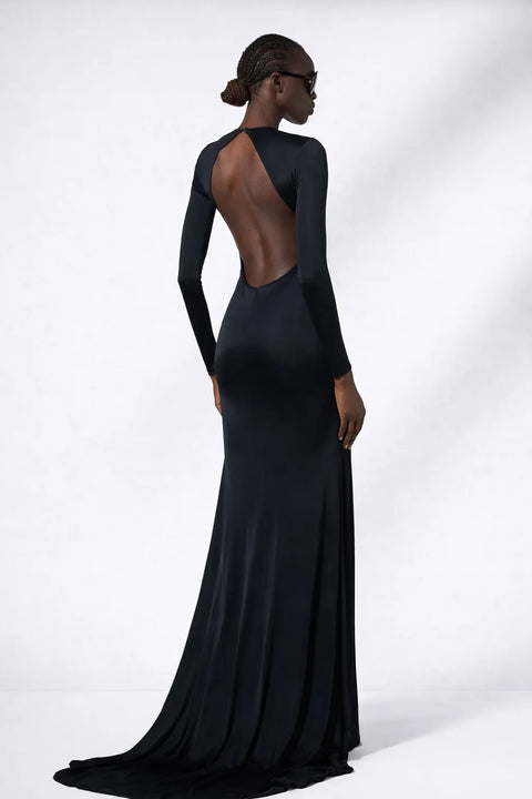 Robe dos nu élégante XS