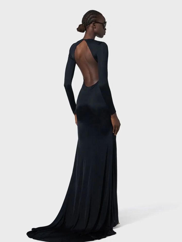 Robe dos nu élégante