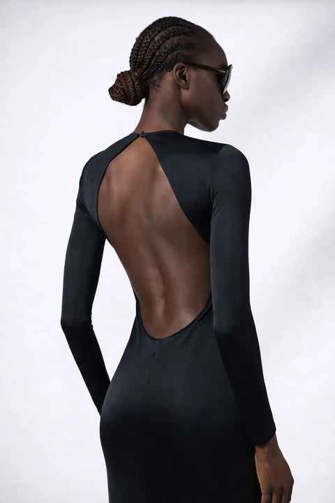 Robe dos nu élégante