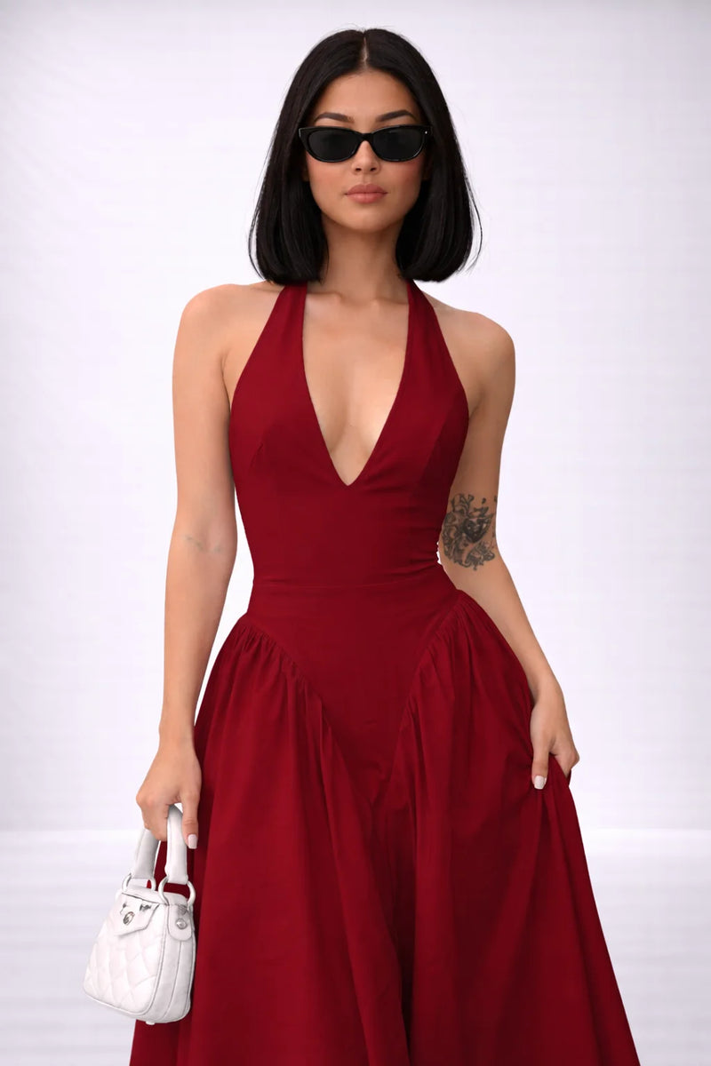 Robe dos nu été