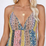 Robe dos nu évasée
