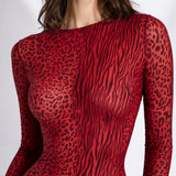 Robe dos nu moulante