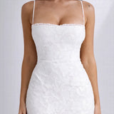 Robe longue fine bretelle dos nu
